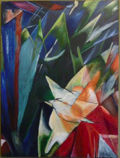 Ausschnitt aus einem Bild von Franz Marc